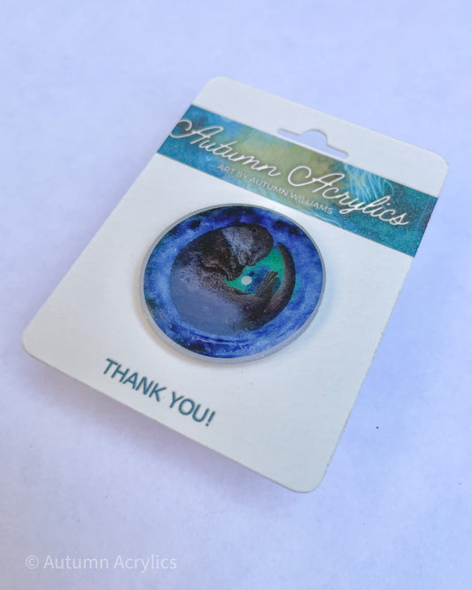 Aqua Space Noodle - Otter (Pin)