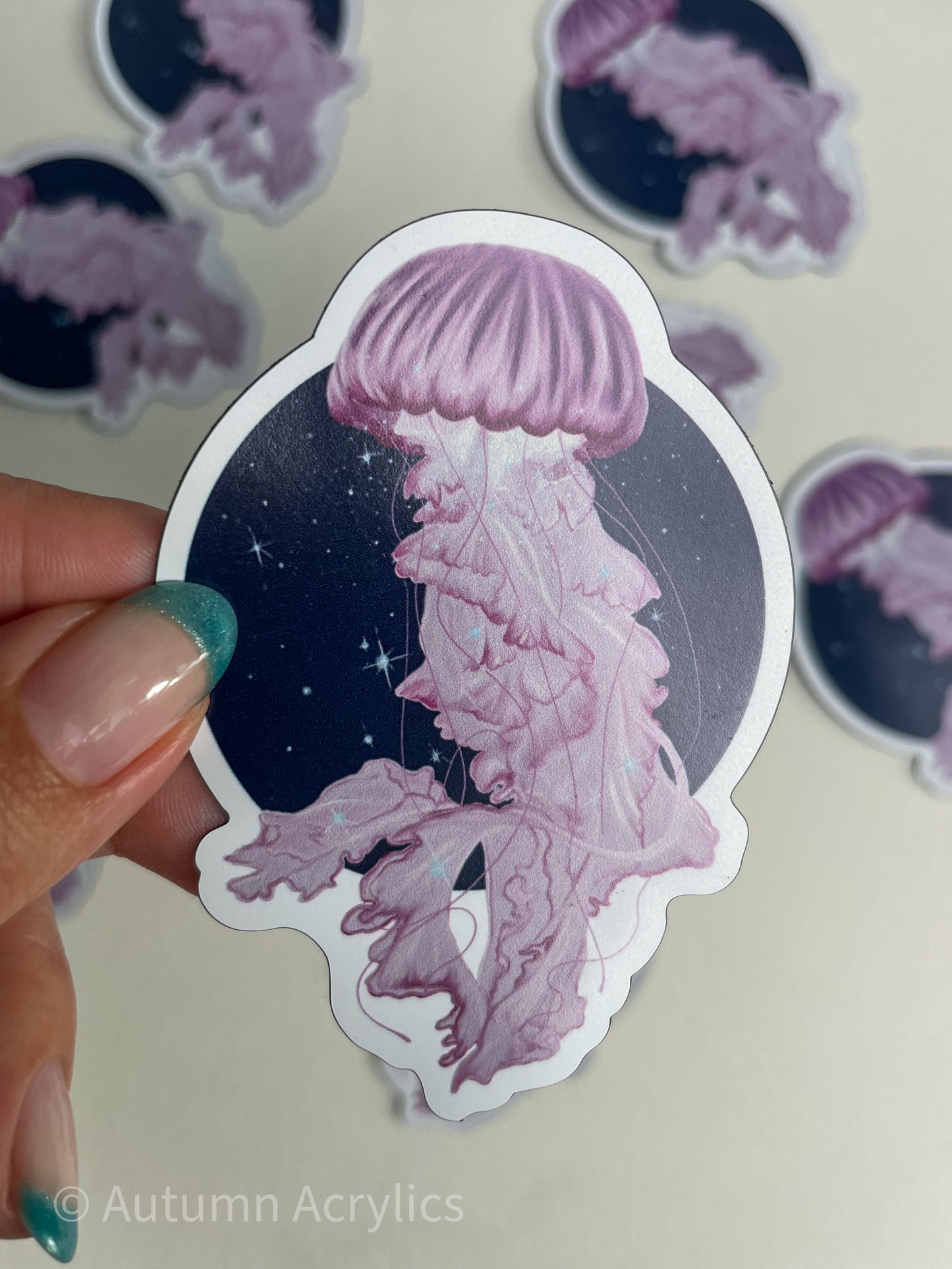 Starry Sea Nettle Jelly (Magnet)