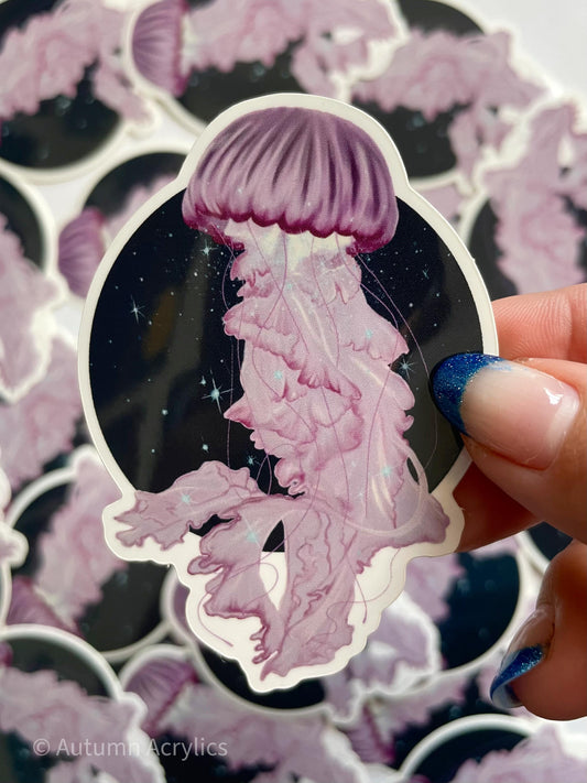 Starry Sea Nettle Jelly (Sticker)