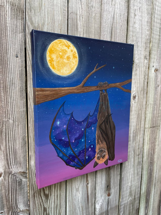 Lunar Flying Fox (Painting)