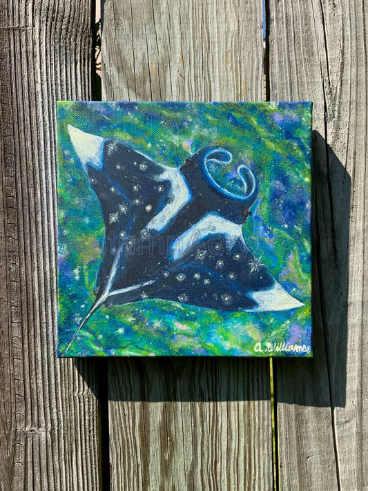 Space Ray (Painting)
