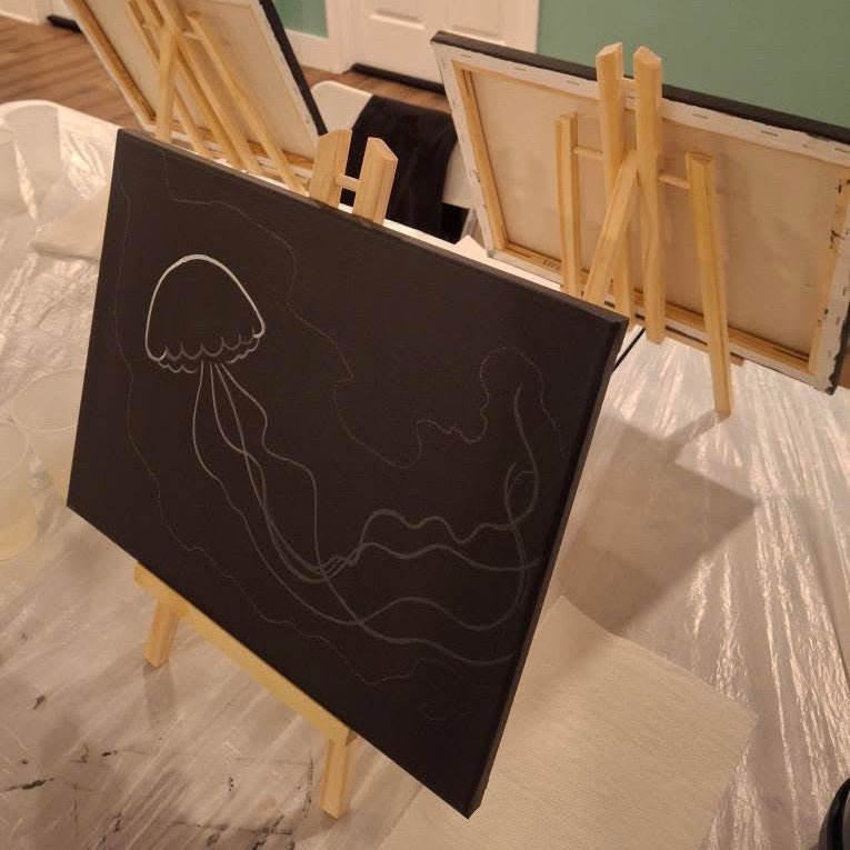 Glowy Jellyfish Painting Class (CH&G Newport)