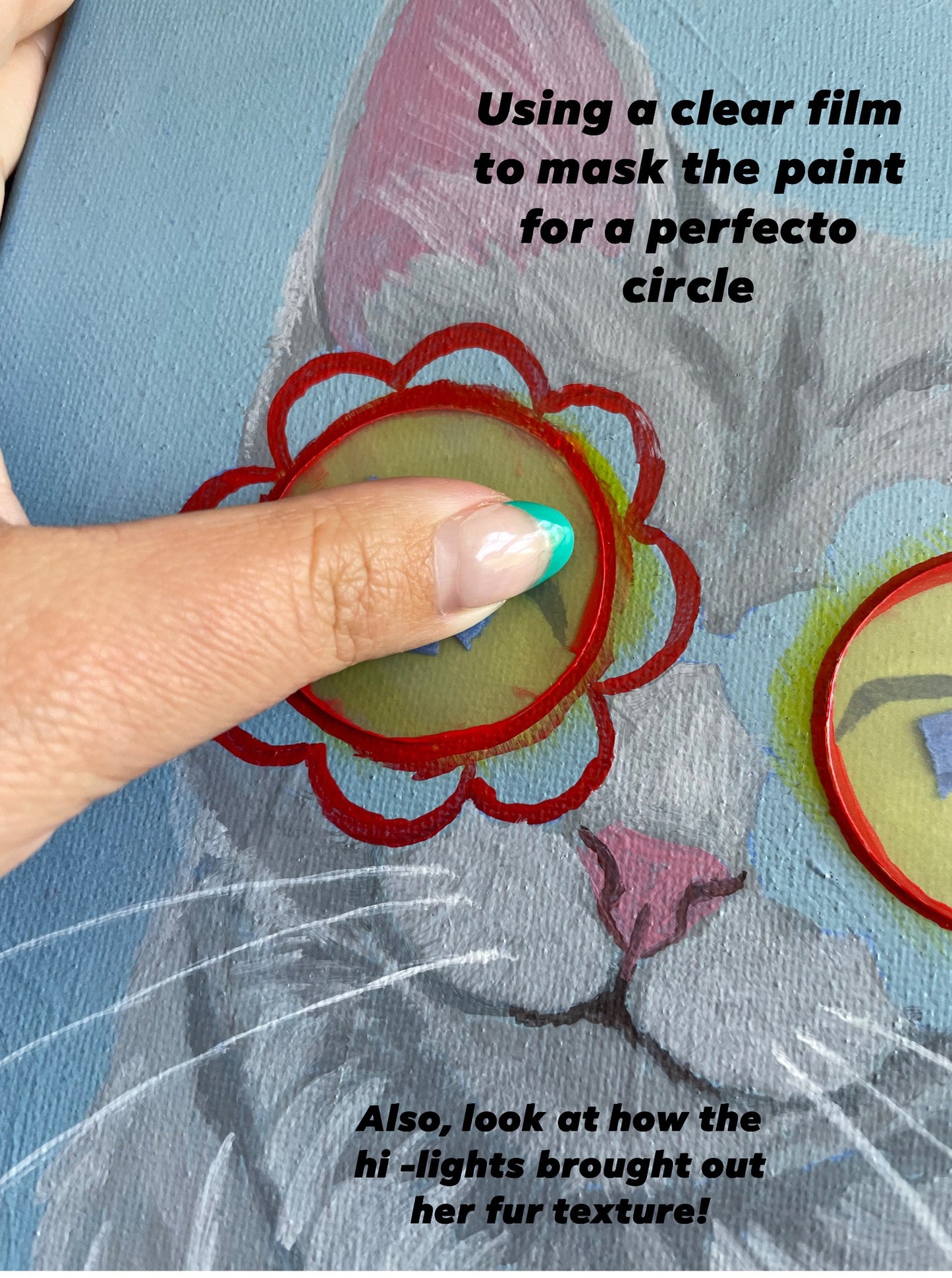 Flower-power Kitty Painting Class (Newport)